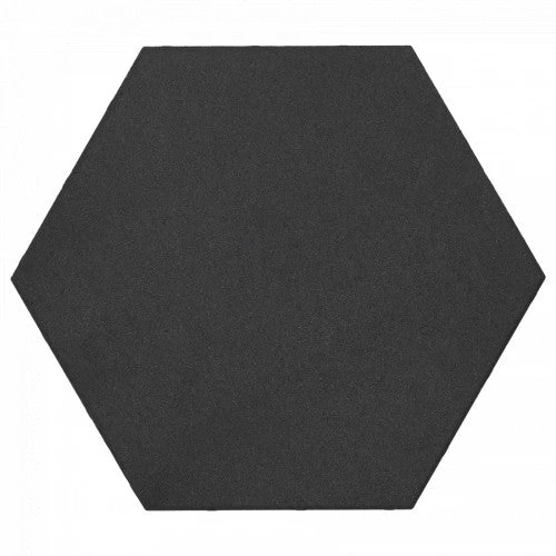 Soft Comfort Zeskant Nero 60x60x4