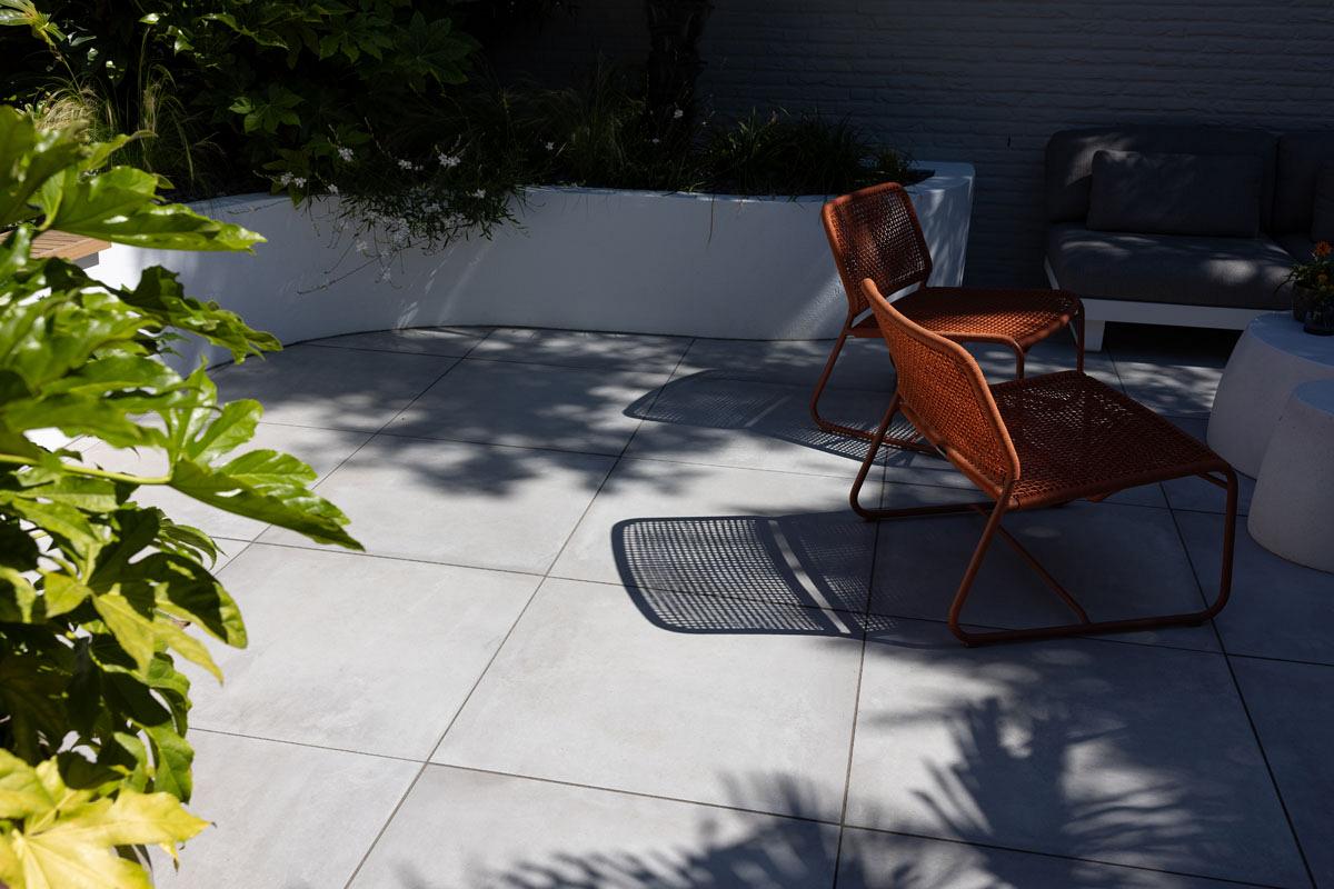 GeoCeramica® Quadrato 60x60x4cm Cool Grey