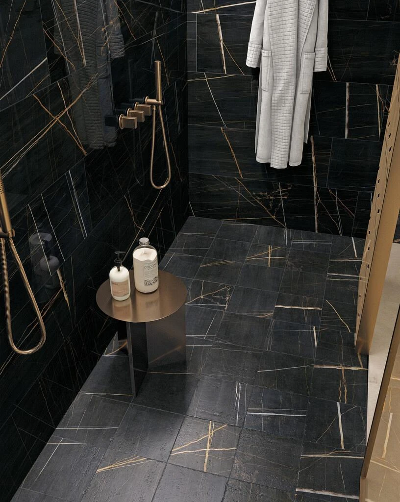 GeoCeramica® Mus_Art 60x60x4cm Saint Laurent Noir