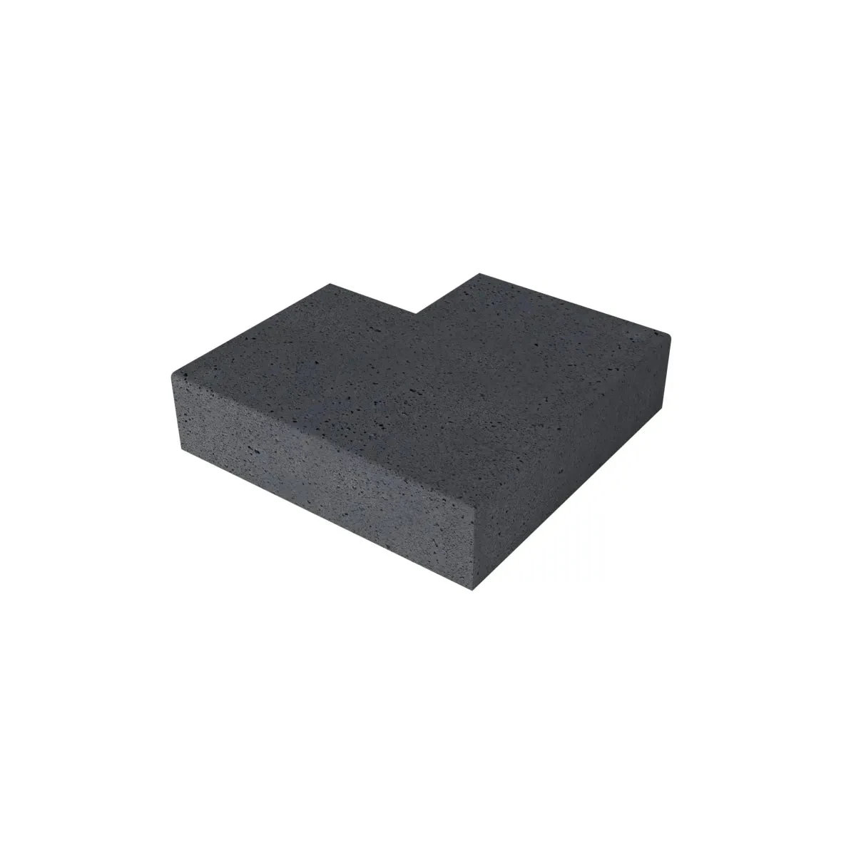 Schellevis Oudhollands Antraciet Trap Binnenhoek 37x15 37x15x5cm