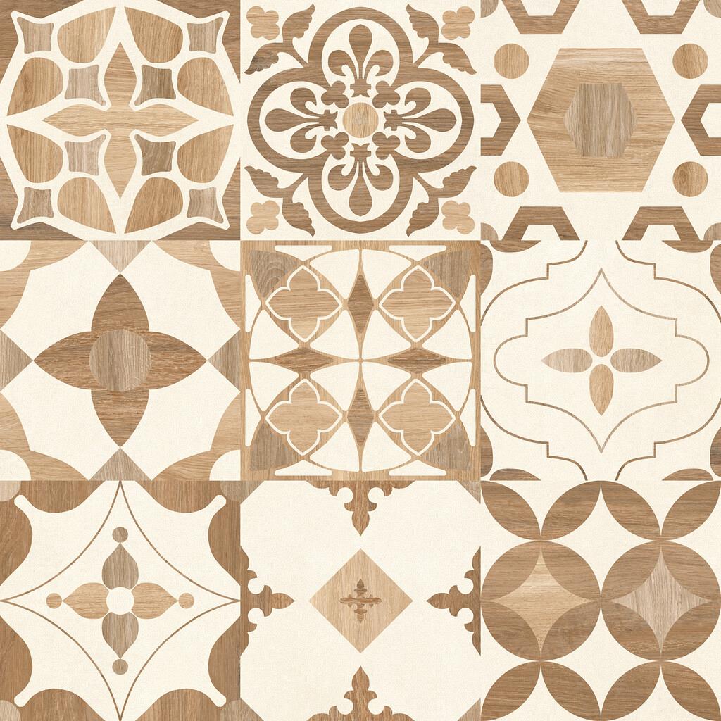 GeoCeramica® Mywood 60x60x4cm Decora