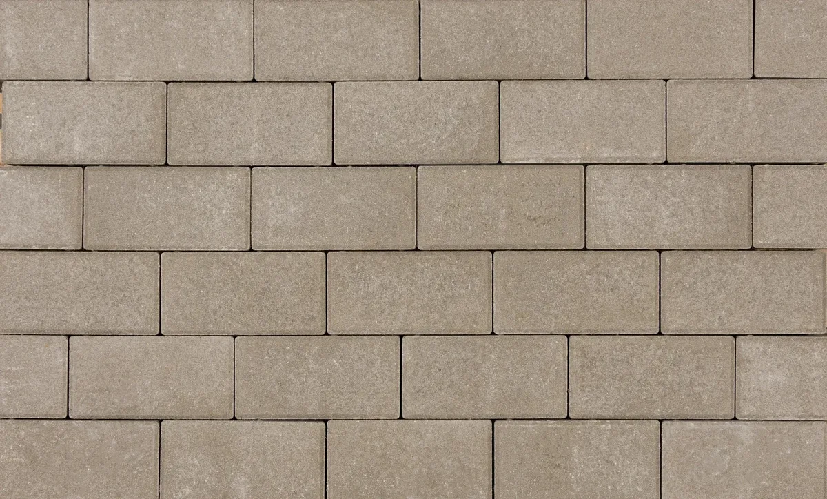 Basicstone Bss normaal facet grijs 1000 KOMO PL1 21x10,5x8cm