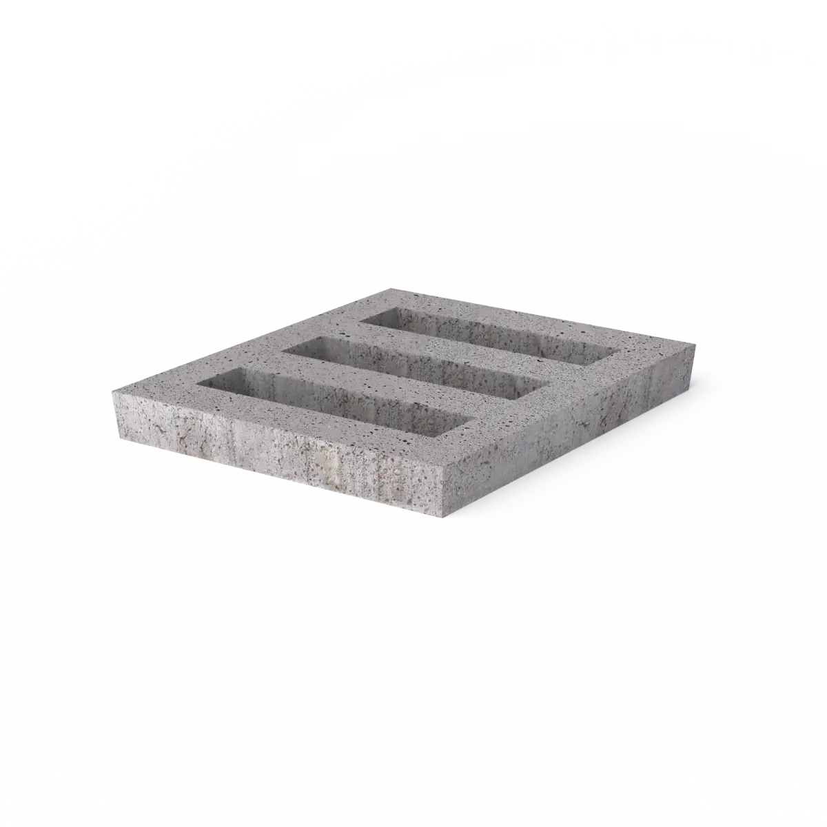 Schellevis Oudhollands Grasbetontegel Open Grijs 60x60x10 60x60x10cm