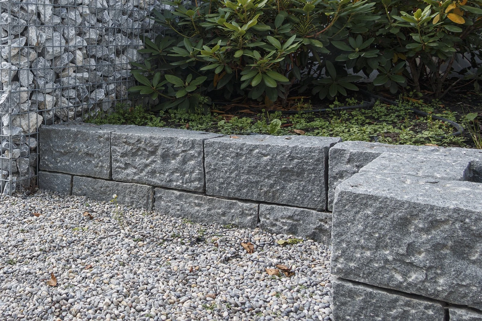 Stapelblokken Graniwall – Grey Rockface