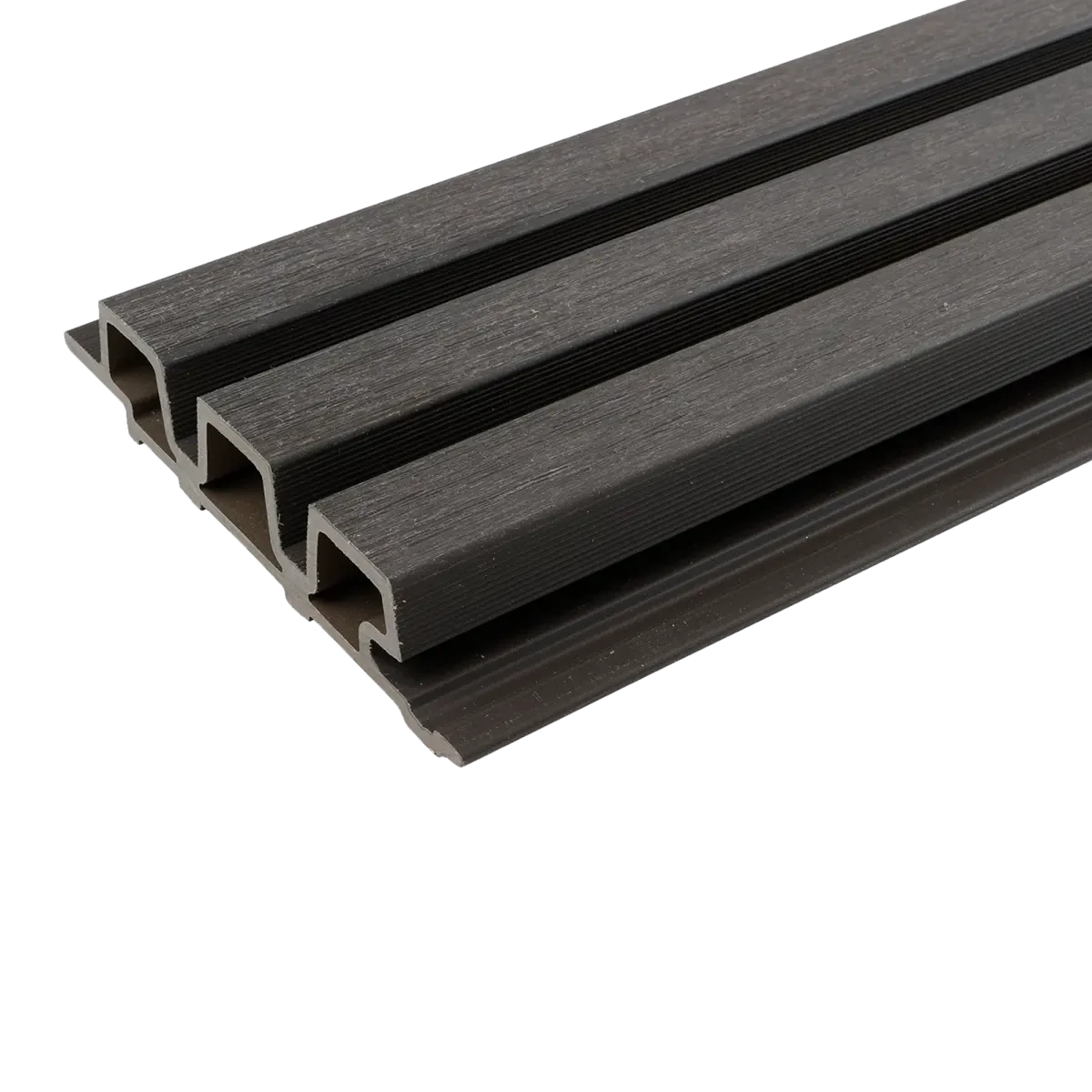 WPC WEO35-60 Alu F-profiel 65x80mm 300cm Dark Grey 6.5x8x300cm Grijs