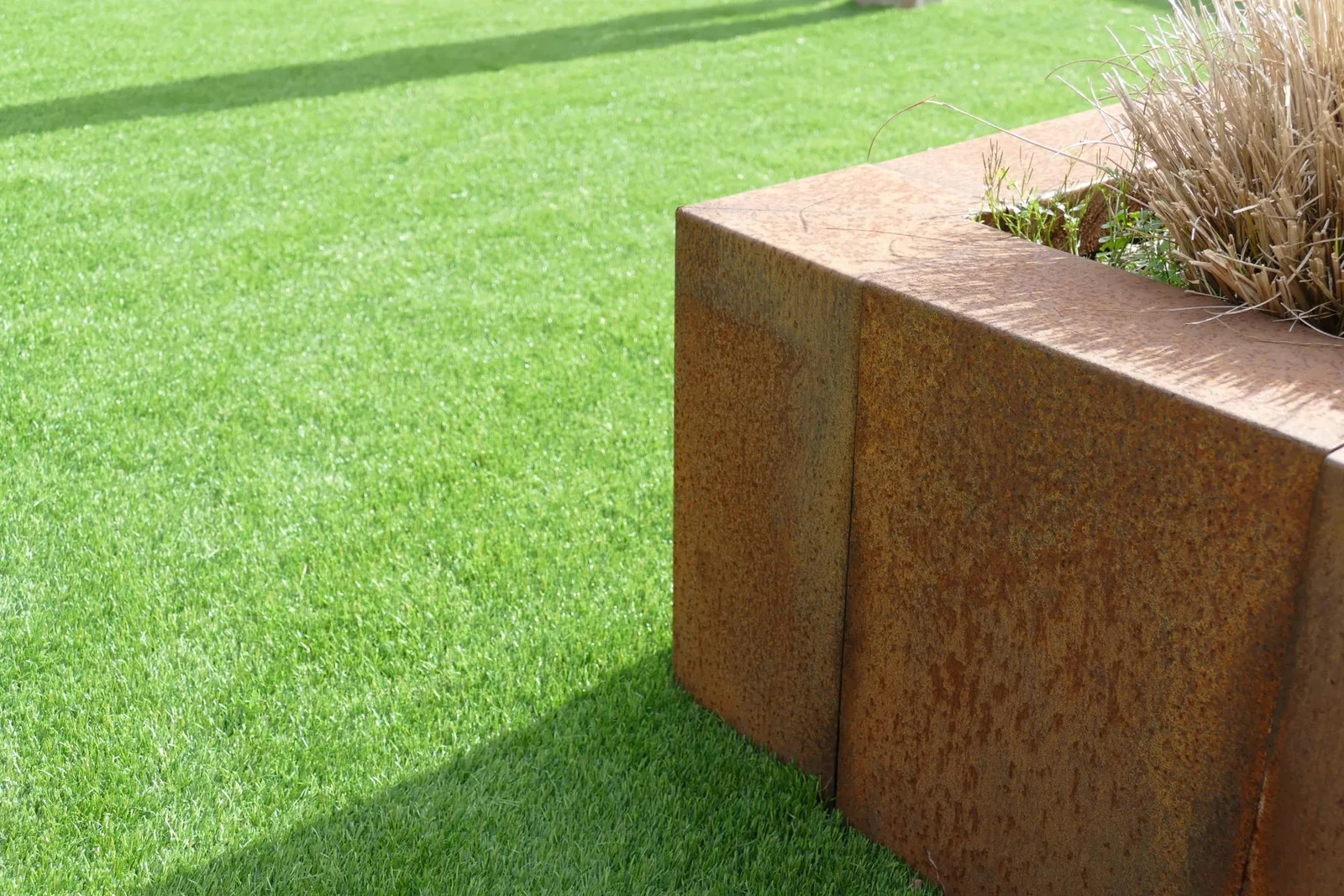 Corten Overzetstuk 15x30x100cm Bruin