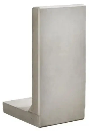 L-Elementx10cm Zichtbeton 55x50x100cm Grijs