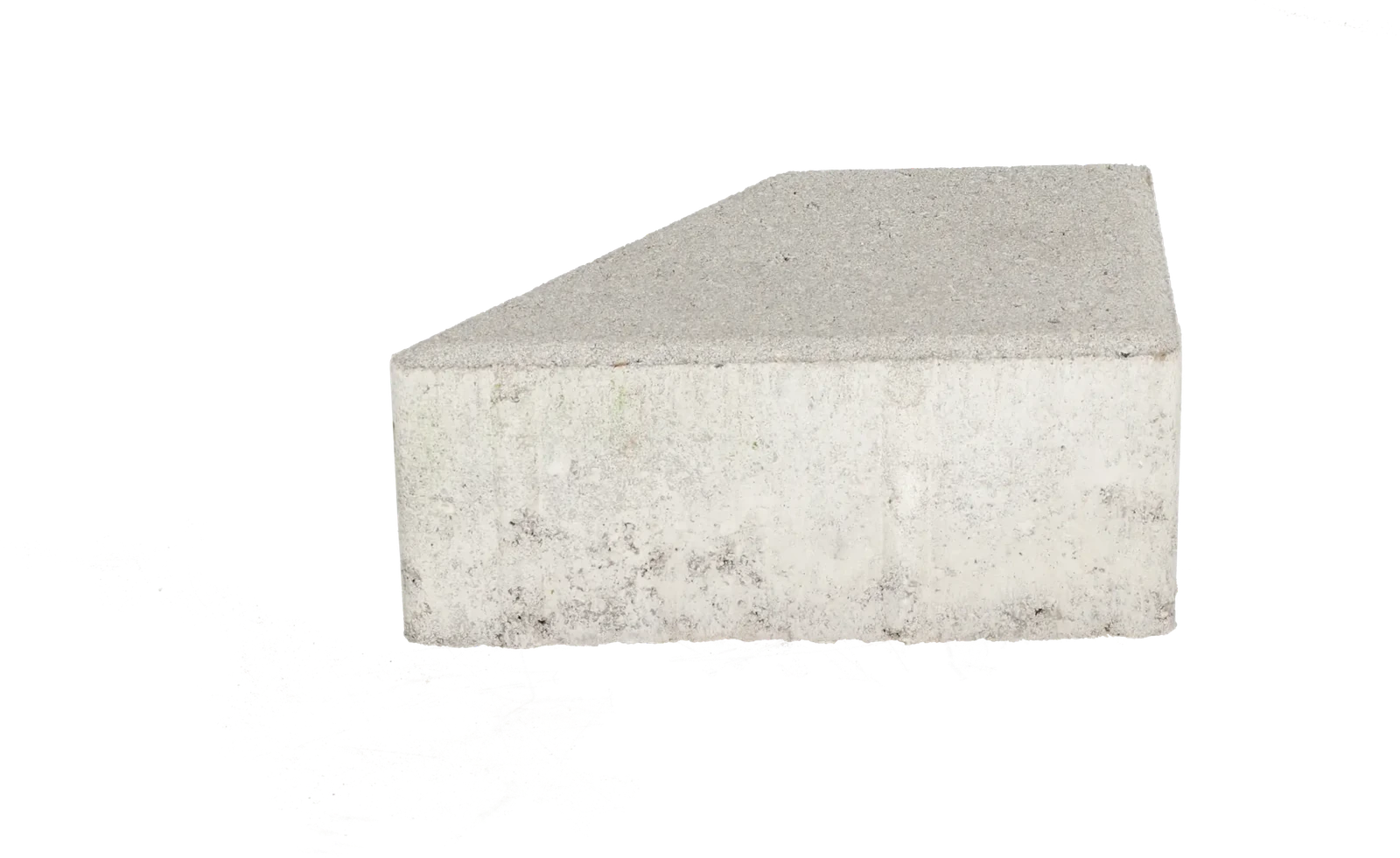 Ecotop Base Kepersteen 8cm tbv 21x10,5 normaal facet grijs PL3 17,5x10,5x8cm Grijs