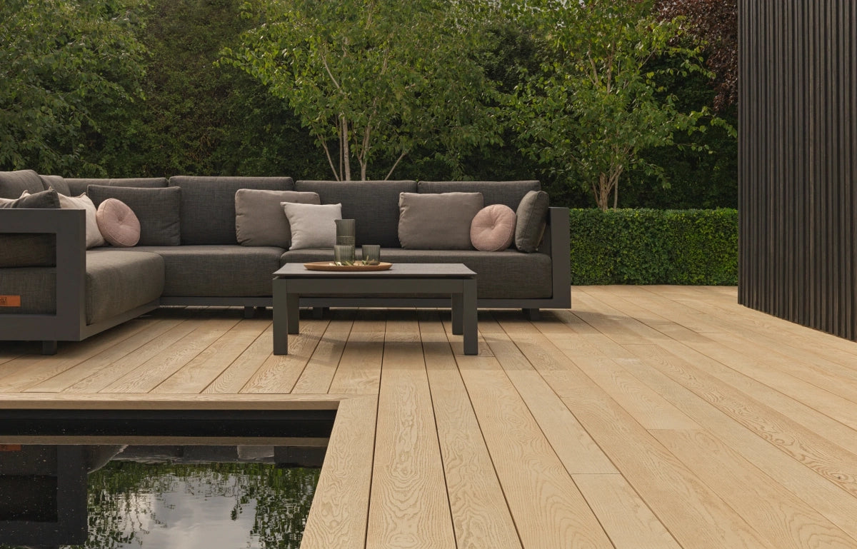 Millboard Enhanced Grain vlonderplank Ashwood 3600x176x32mm