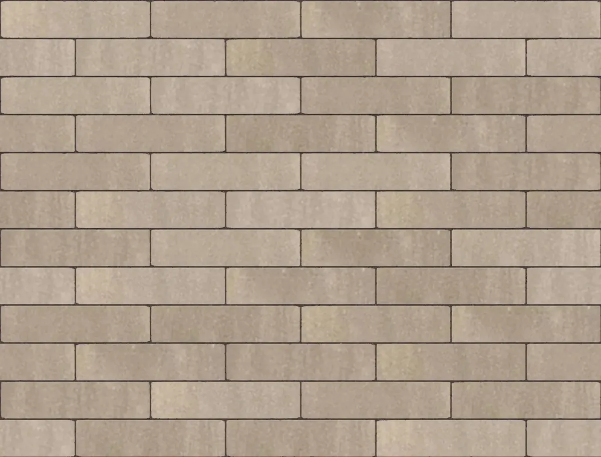 Purestone Waalformaat Clay 7x5x20cm