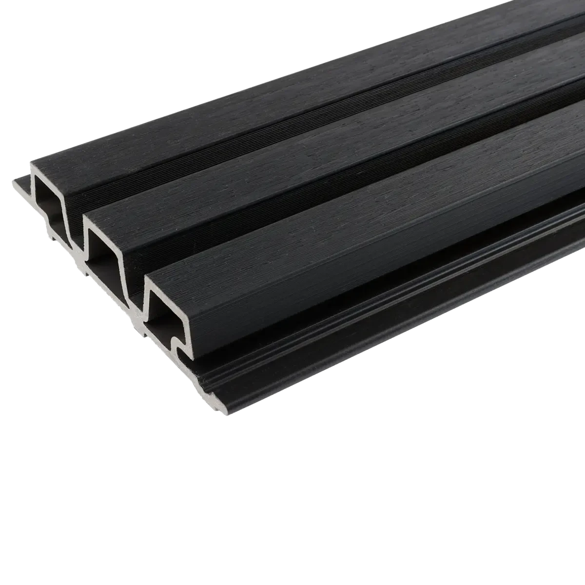 WPC WEO35 Gardenwall 33x170mm (wb 140mm) 290cm Ebony Black 17x3.3x290cm