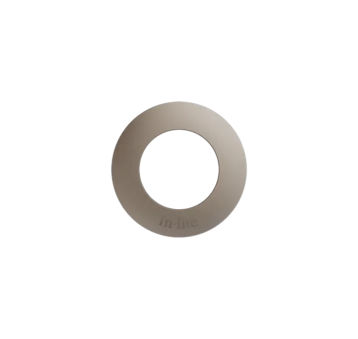 In-Lite RING 28 grondspot accessoire Pearl Grey voor DOT22