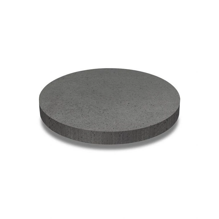 Oud hollandse tegel rond 100x100x7 antraciet