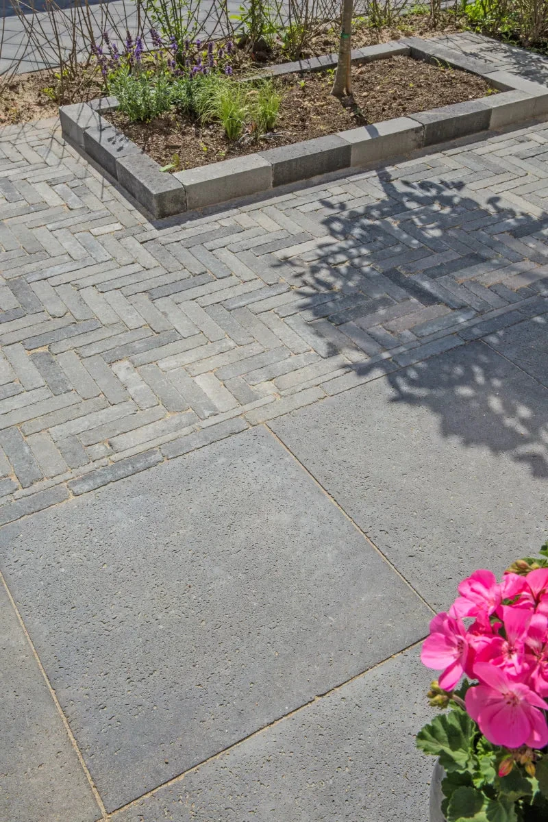 Schellevis Oudhollands Antra Tegel 100x100x8 100x100x8cm Antraciet
