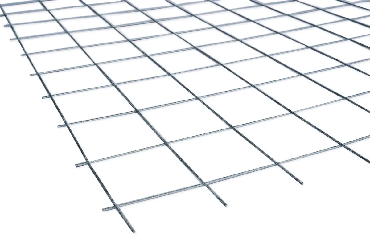 Bouwstaalmat 2x3m 0,4x15x15 Verzinkt