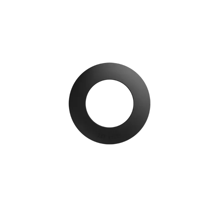 In-Lite RING 28 grondspot accessoire Black voor DOT22