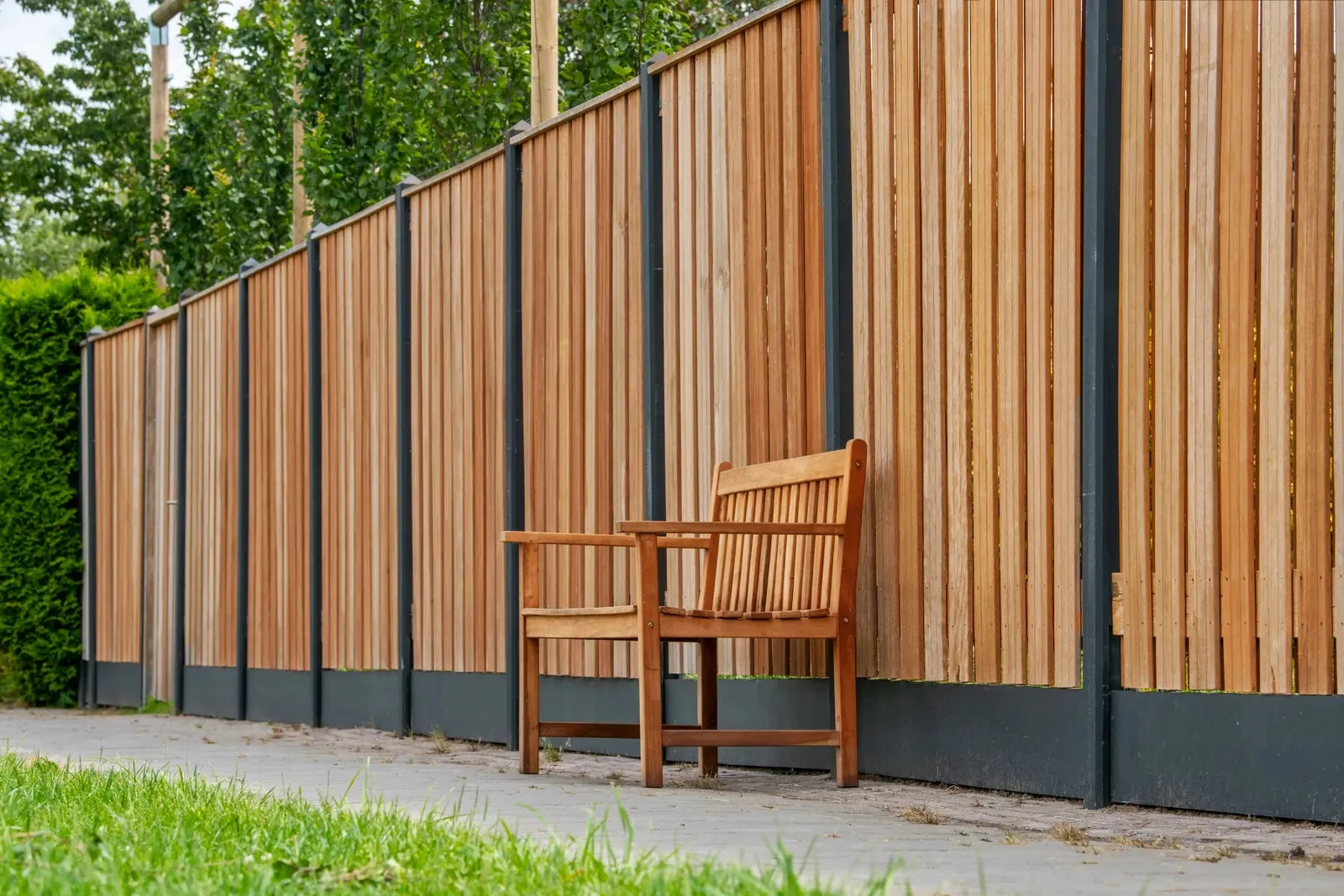Betonplaat Glad Antra niet Gecoat 184x24x3,5 Dubbelzijdig 24x3.5x184cm Zwart