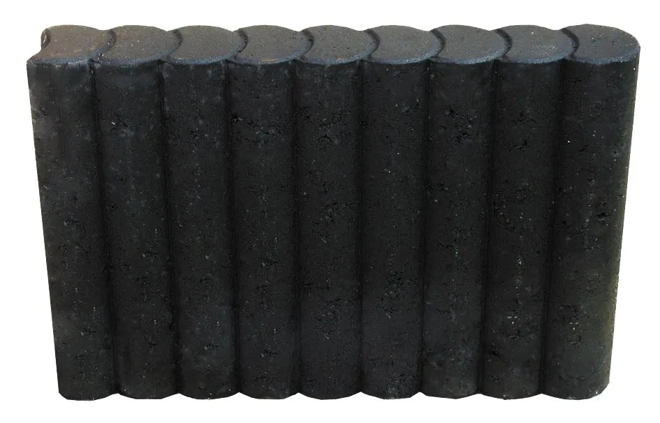 Rondoband 8x50x50cm Antraciet