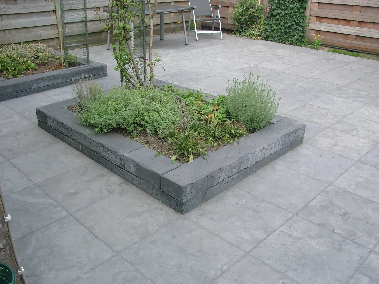 Betonbiels Antra 60x20x12cm Antraciet