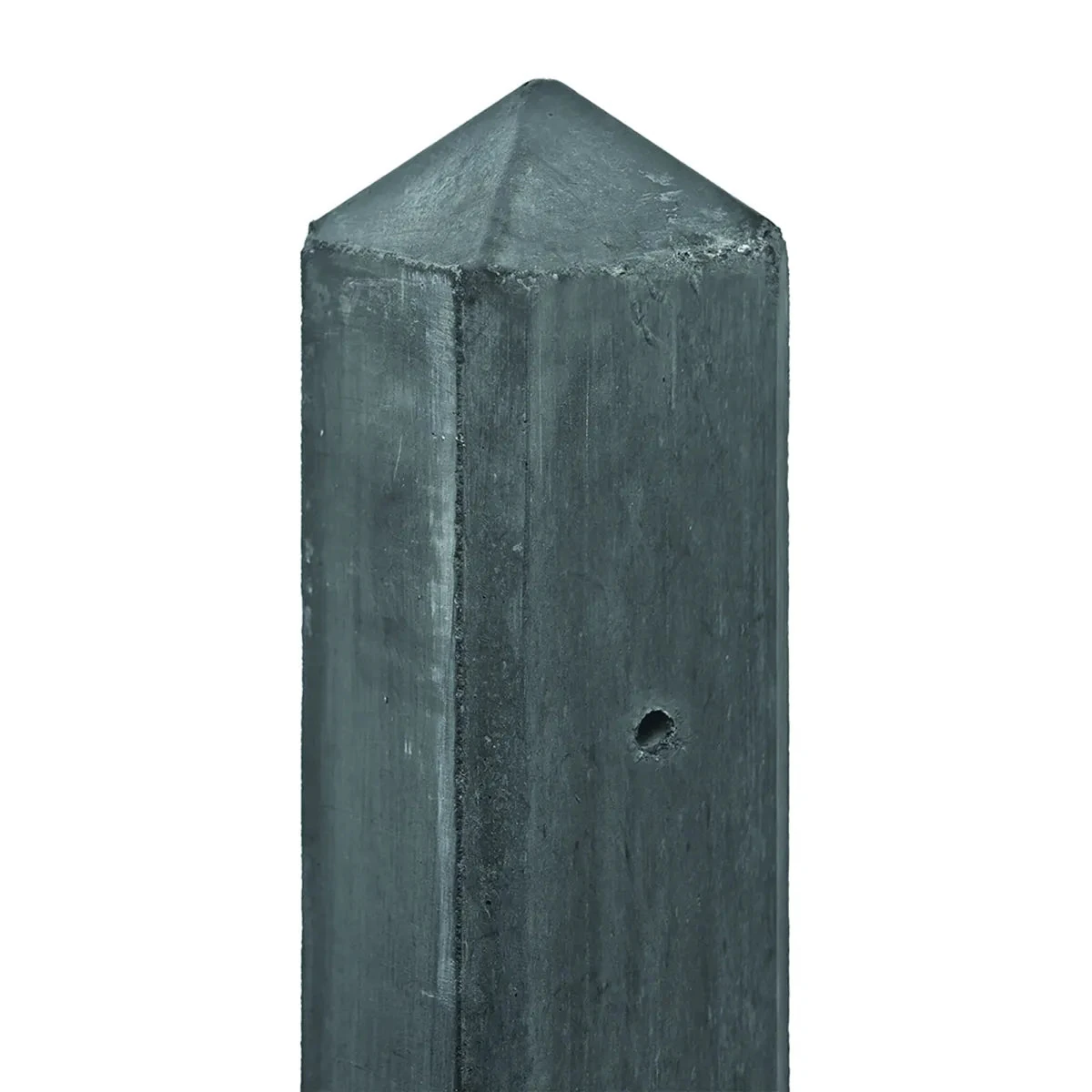Beton Hoekpaal Punt Antraciet (1 plaat) 10x10x280cm