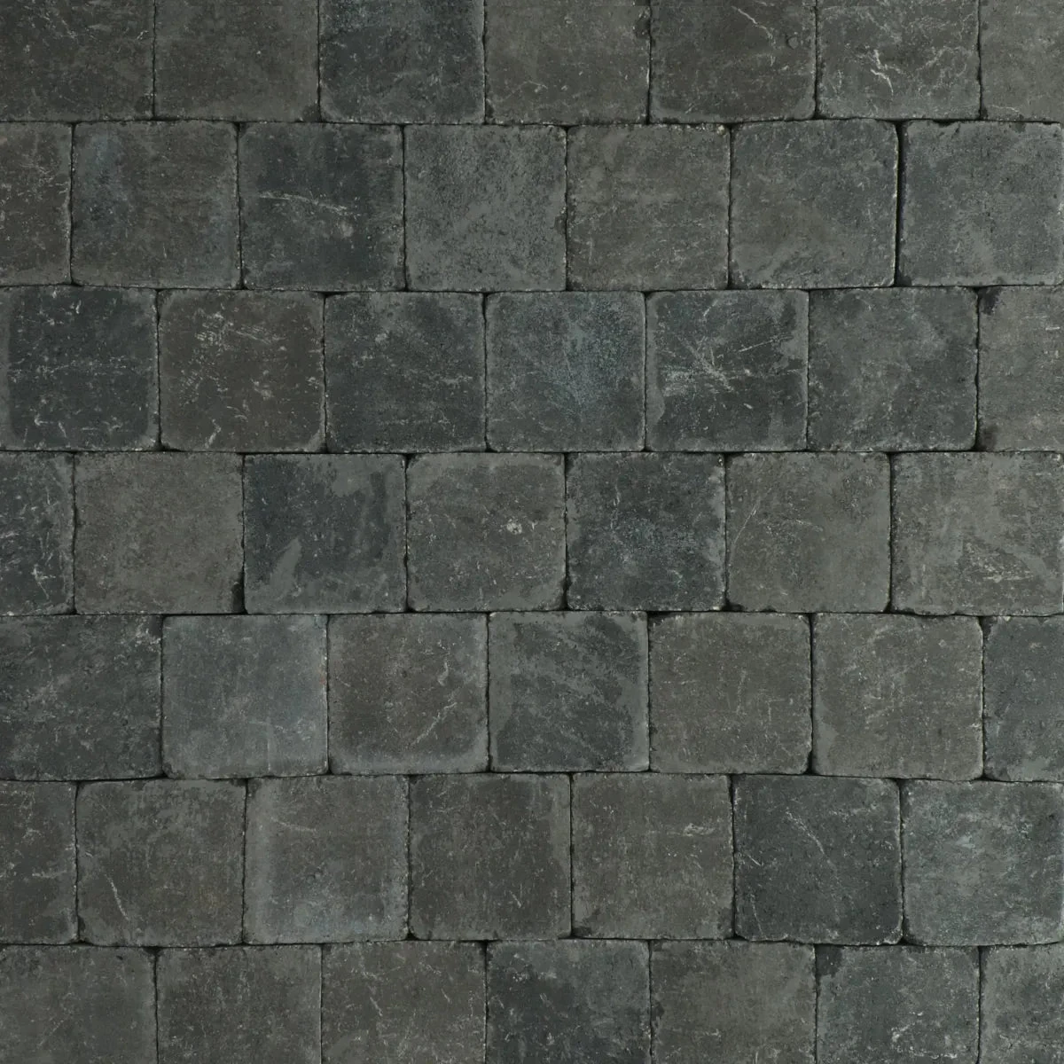 Trommelsteen antraciet 15x15x6cm