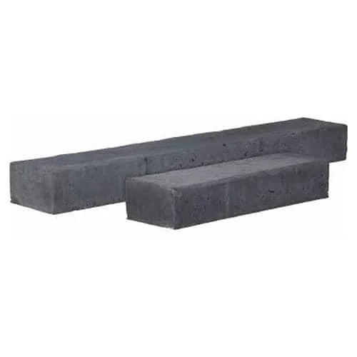 Betonbiels Zwart 20x120x12cm