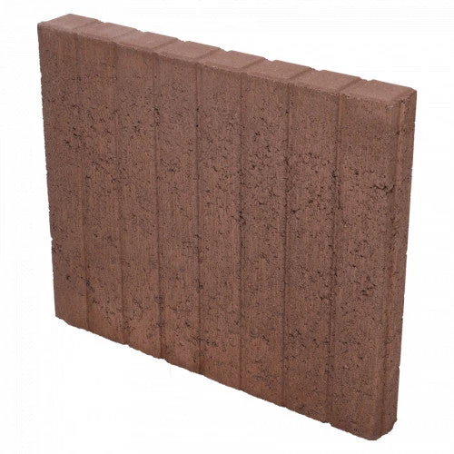 Mini Quadrobandpalissade Bruin 40x6