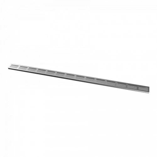 Ultra Drain Silverline Straight Rooster - 1 ds (2 st) Silver 10x120 120x10cm