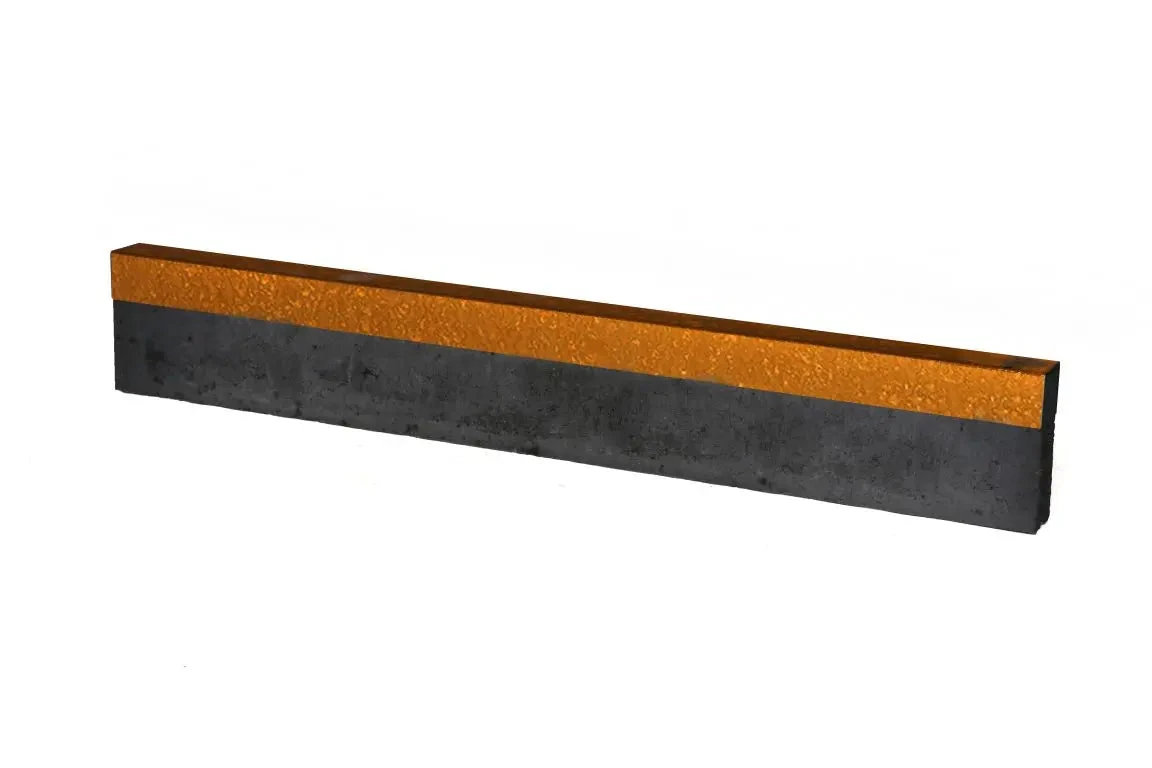 Overzetprofiel Opsluitband 6cm Gelijkz. 220x4x4x6,5 6,4x4,6x220cm
