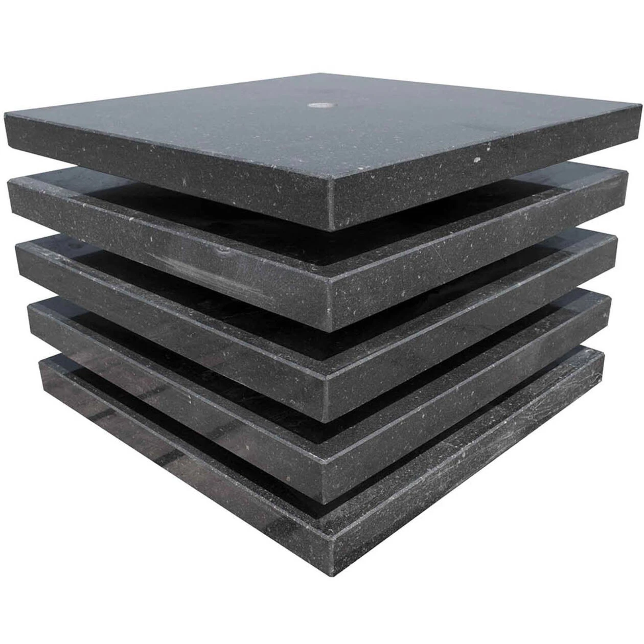 Pagodefontein Tiles, zwarte diabas, 50x50 cm