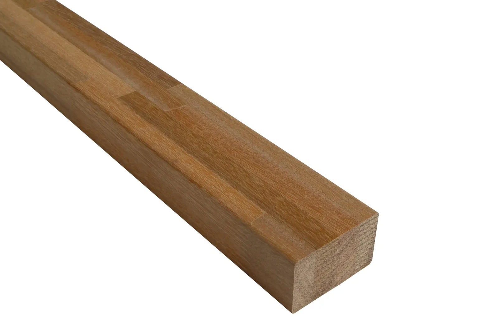 Bangkirai regel glad fingerjoint gelam.Premium 4,0x6,0cm