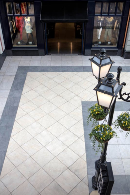 GeoCeramica® Fiordi 40x80x4cm Fumo