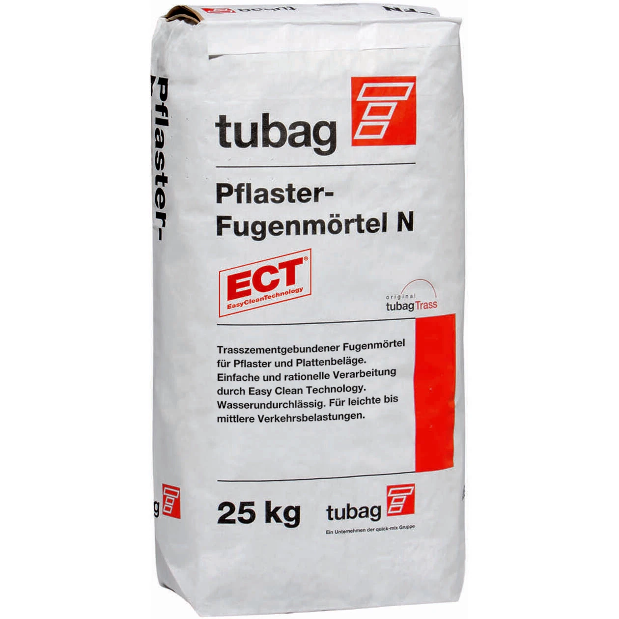 Tubag PFN Trass Voeg ≥25 N/mm2, grijs