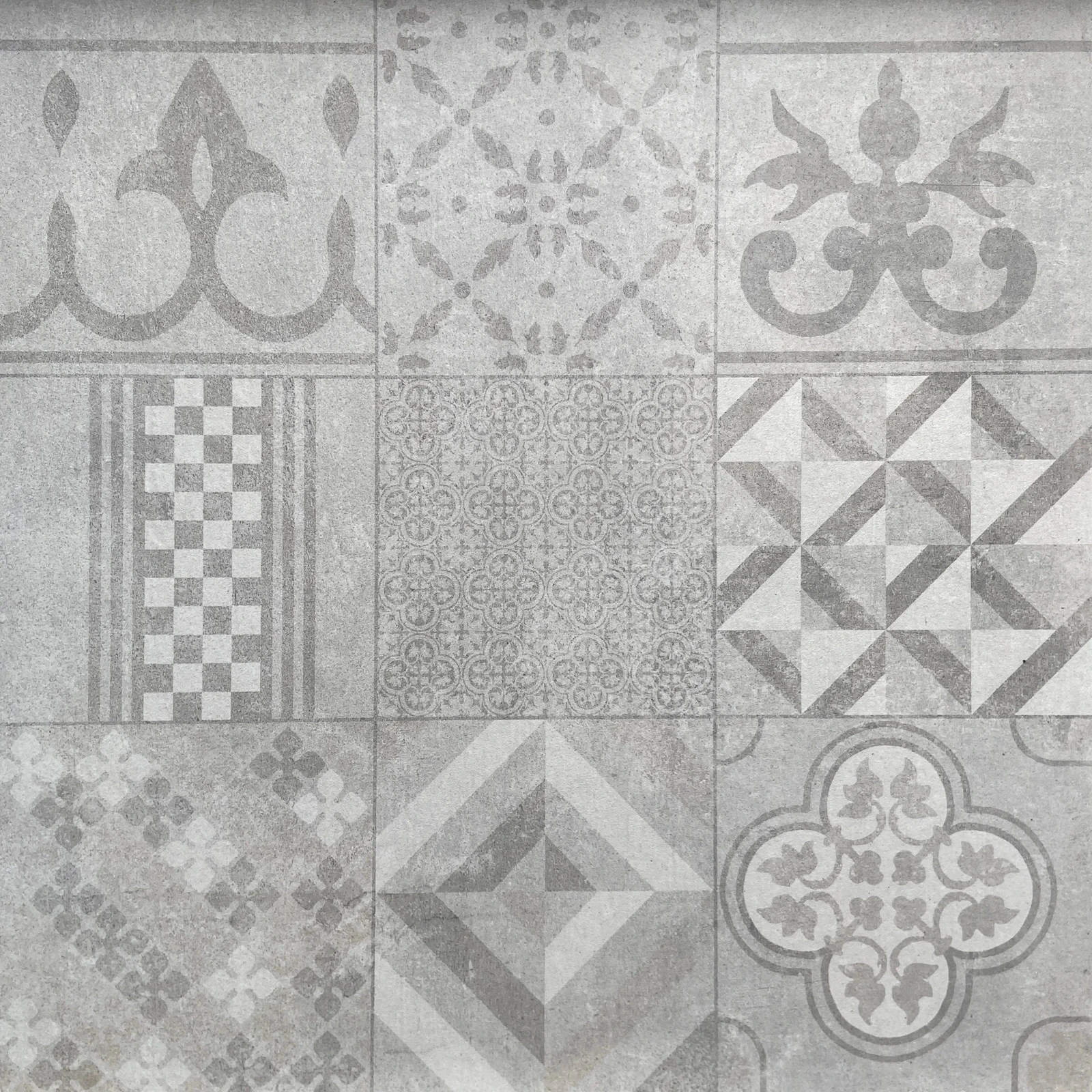 Ceramiton Titan 60x60x4cm Mosaïc Silver