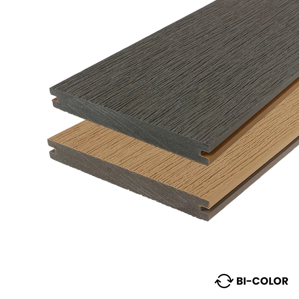 WPC Terrasplank Massief Vintage cm Lunar Grey/Ceda 21x2.3x400cm