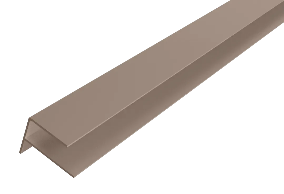 WPC WEO35 Alu F-profiel 65x80mm 300cm Light Grey