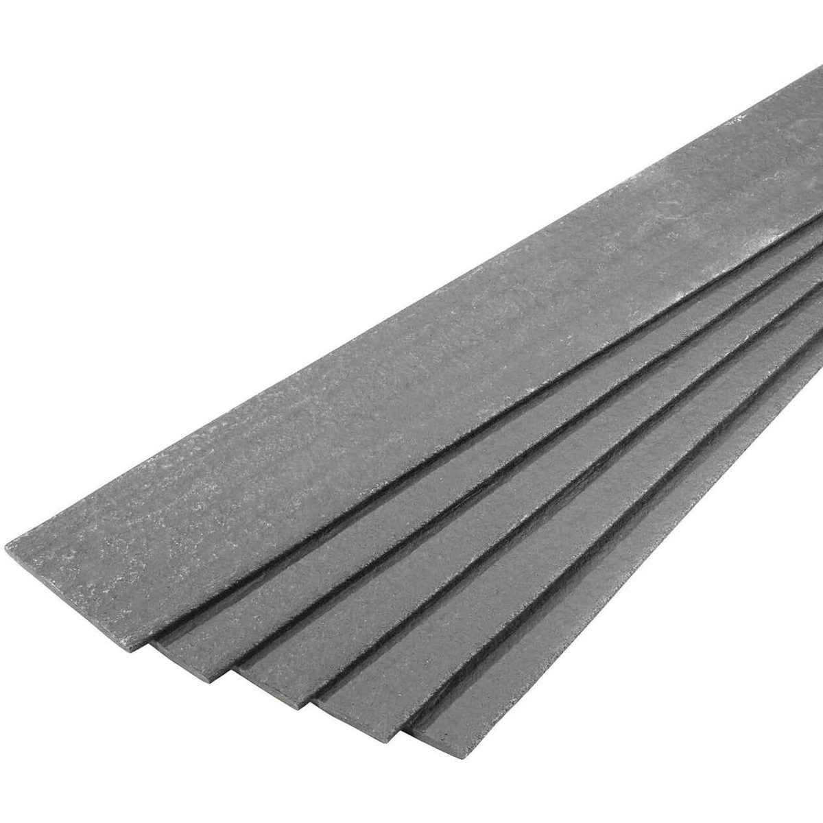 Ecoborder Plank 3 m x 14 cm x 1 cm GREY