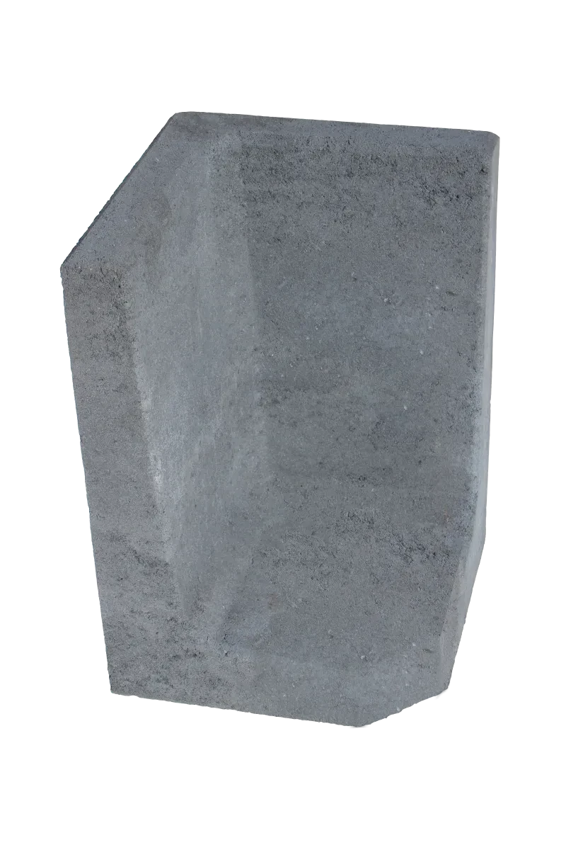 L-Hoekelement Antra 40x40x40cm Antraciet