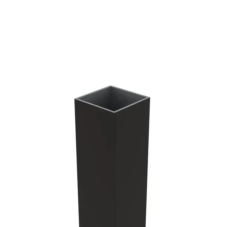 Boston Alu Poortpaal 90x90mm 275cm RAL9005