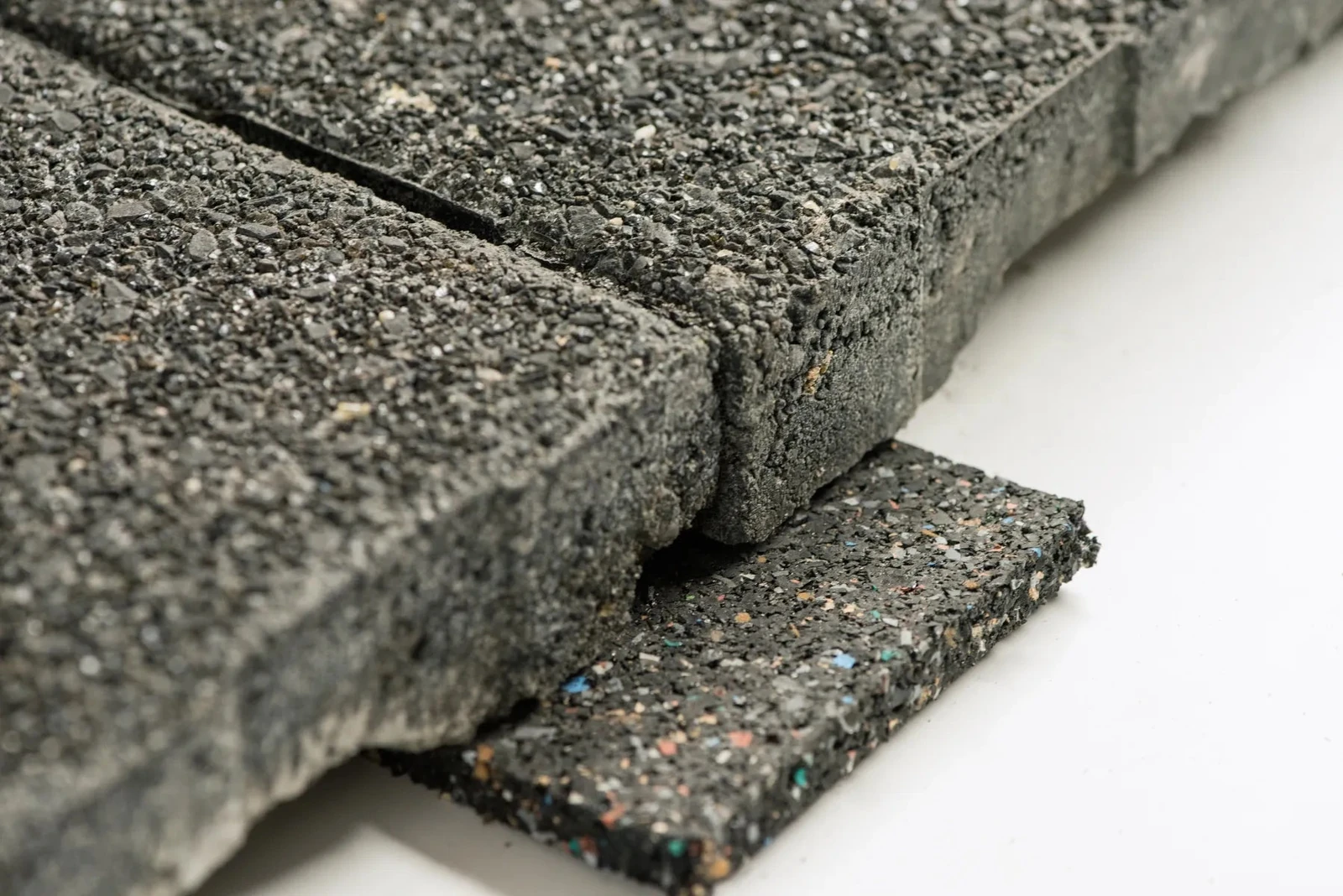 Tegeldrager 200x200x15mm 20x1.5x20cm Zwart
