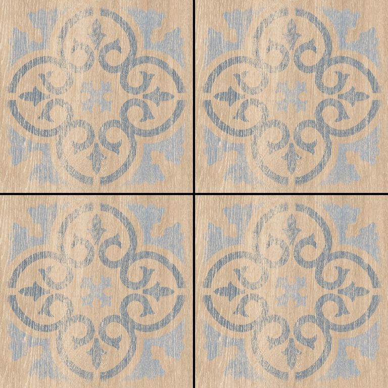 GeoCeramica® Facewood 60x60x4cm Decor