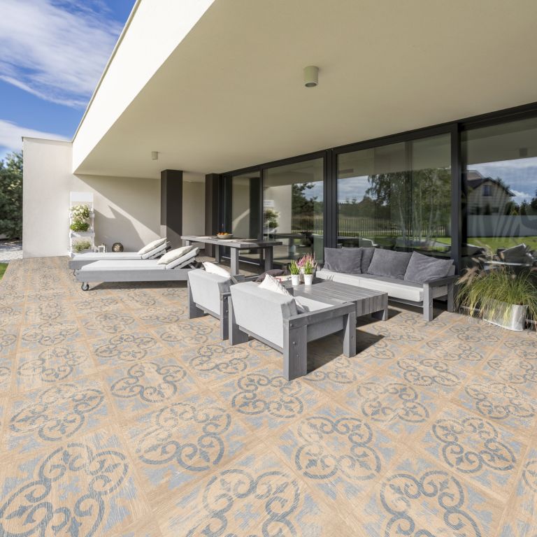GeoCeramica® Facewood 60x60x4cm Decor
