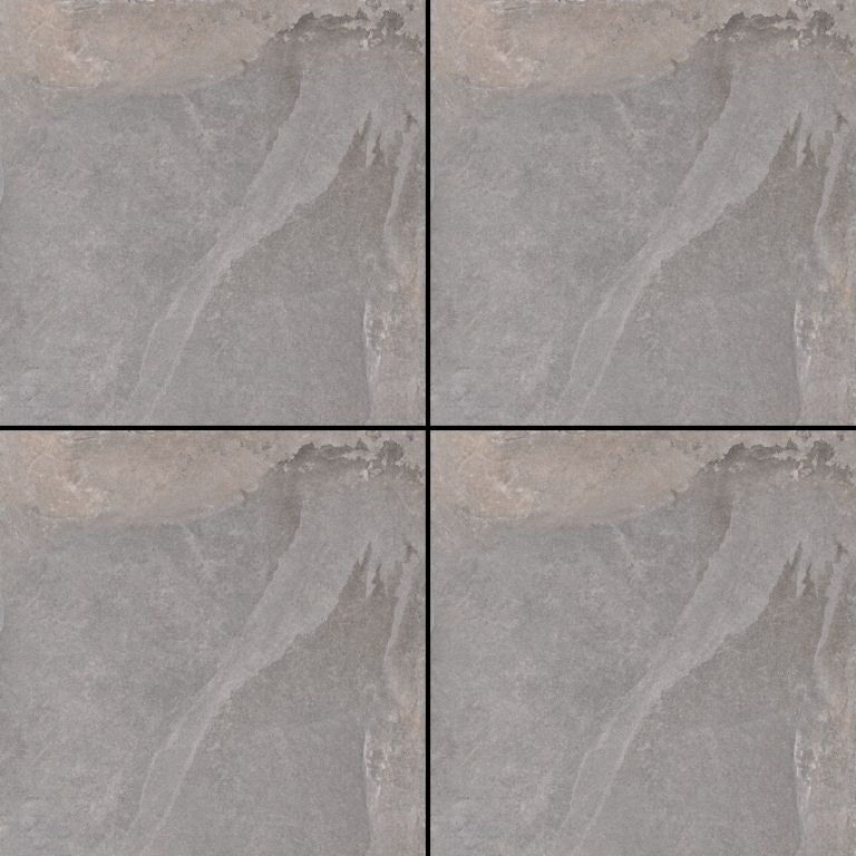 GeoCeramica® Heritage 60x60x4cm Mid Grey