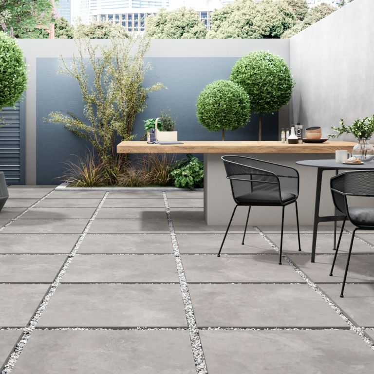 GeoCeramica® Framework Concrete 60x60x4cm Dust