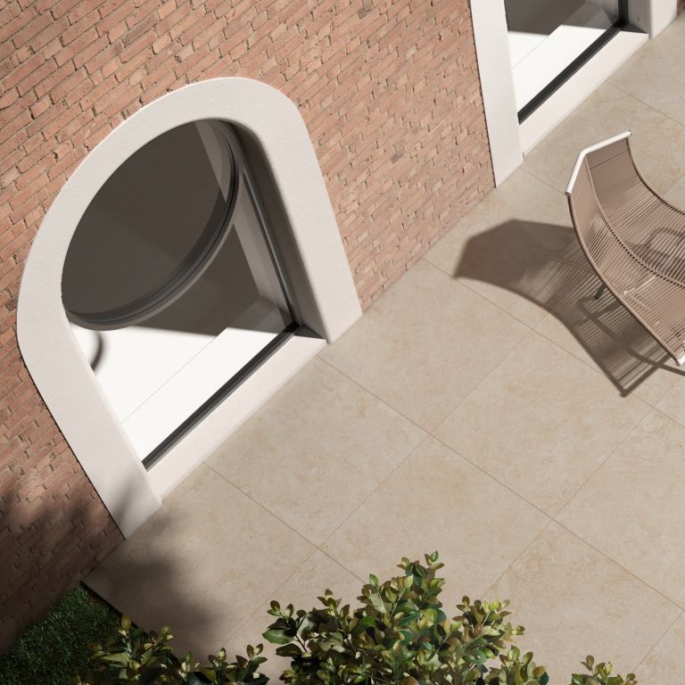 GeoCeramica® Framework Stone 60x60x4cm Beige