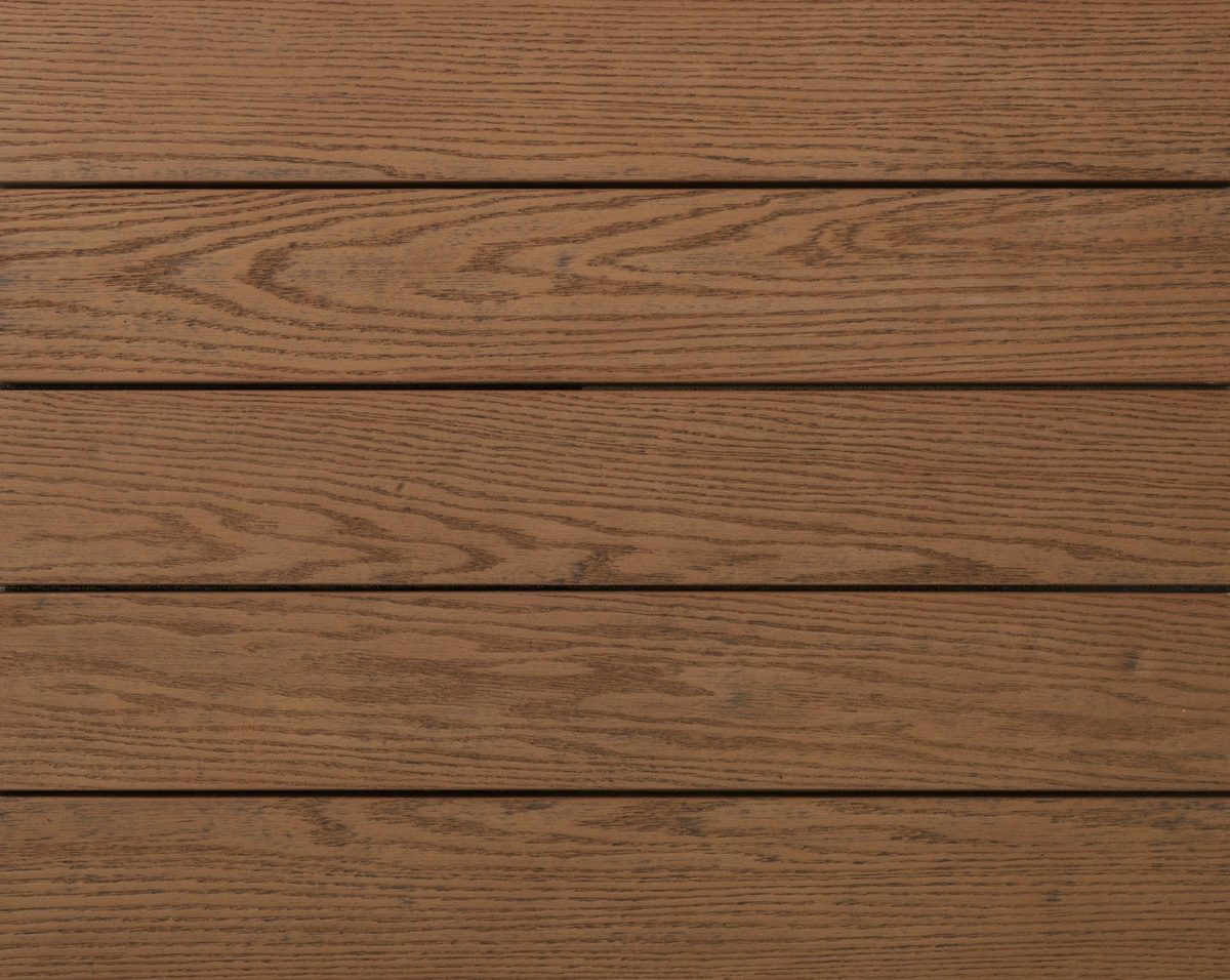 Millboard Enhanced Grain vlonderplank Coppered Oak 3600x126x32mm
