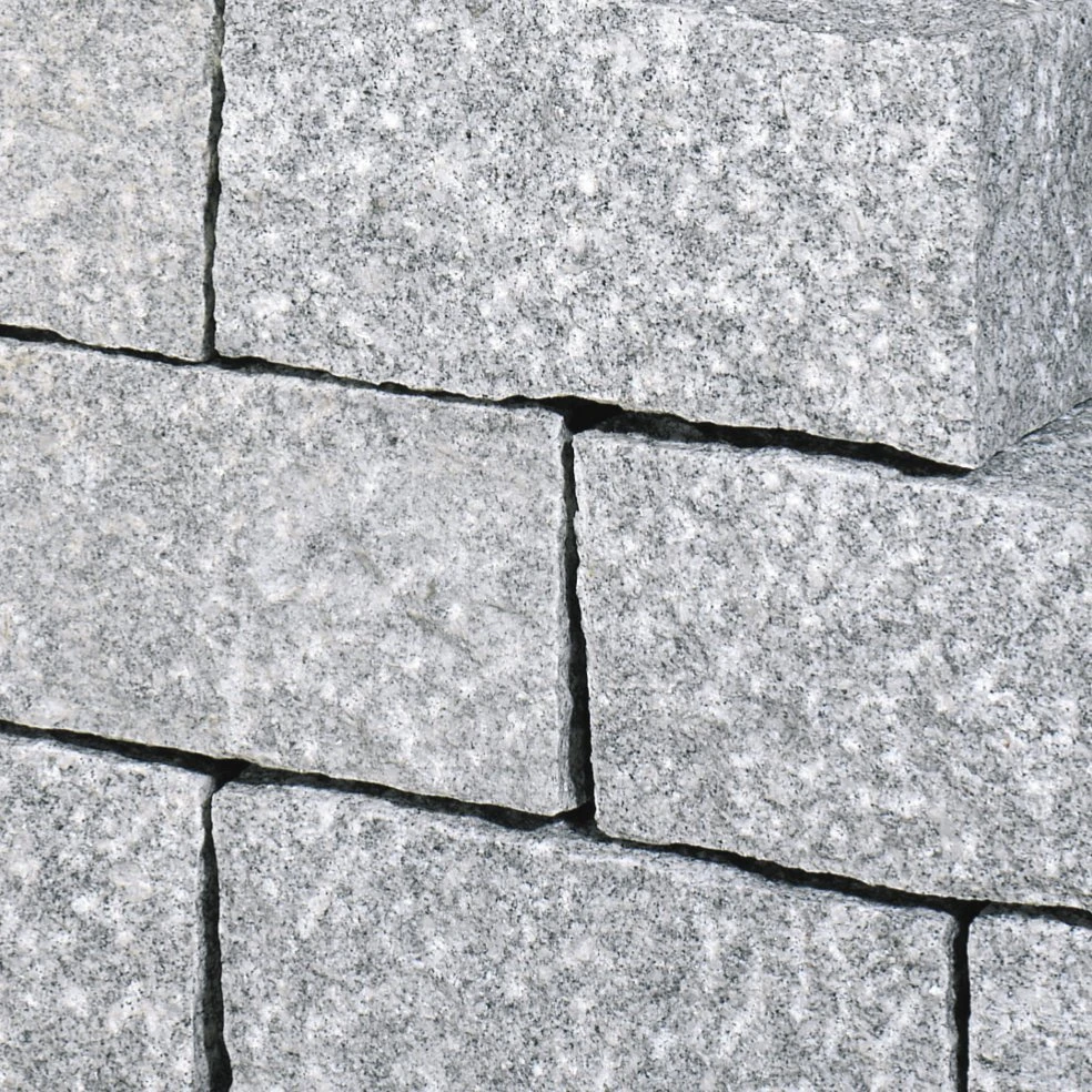 Stapelblokken Castle Rock – Graniet Lichtgrijs Classic 40x20x20cm