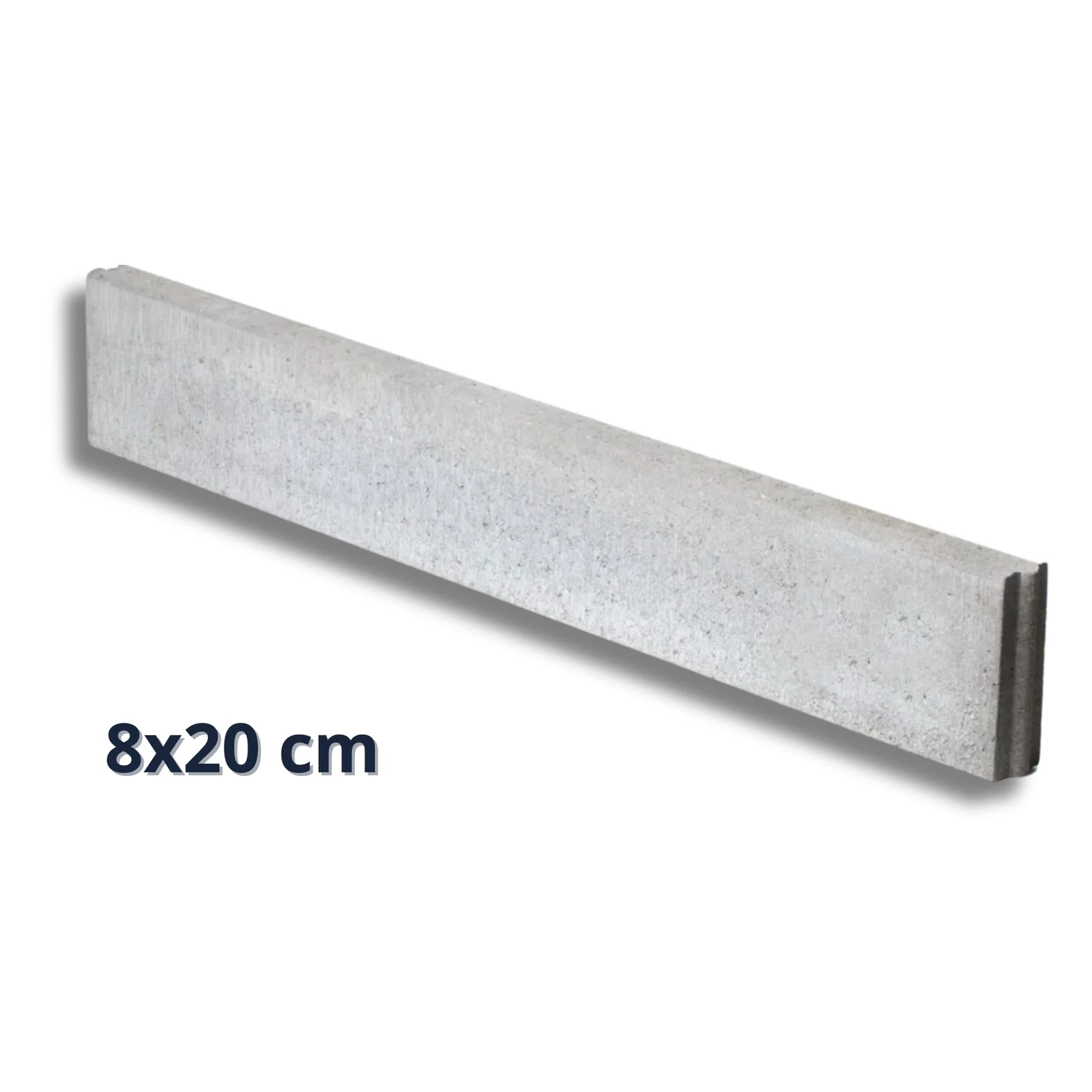 Opsluitband grijs 8x20x100