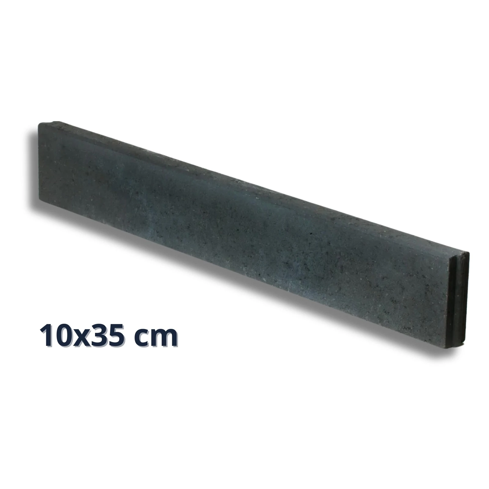 Opsluitband zwart / antraciet 10x35x100 Excluton
