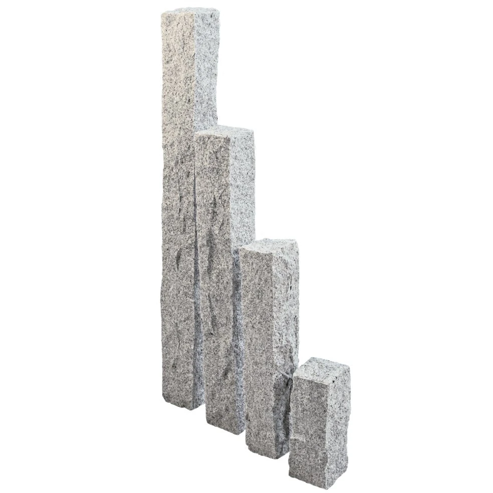 Palissades Graniet Lichtgrijs Basic 25x10x10cm